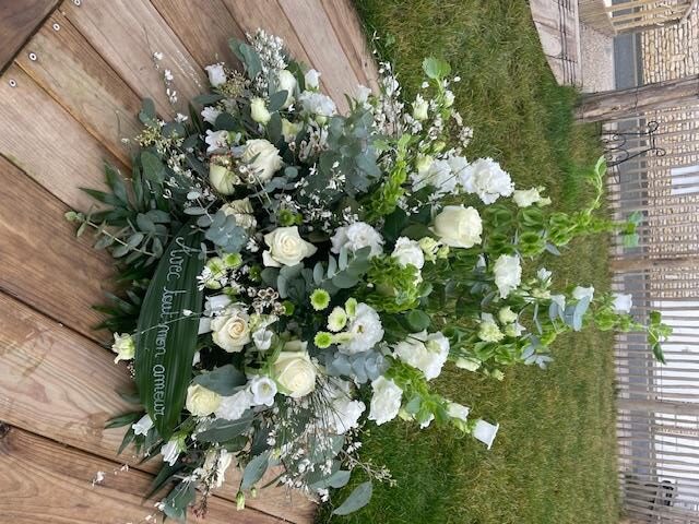 Composition florale D&D Funéraire